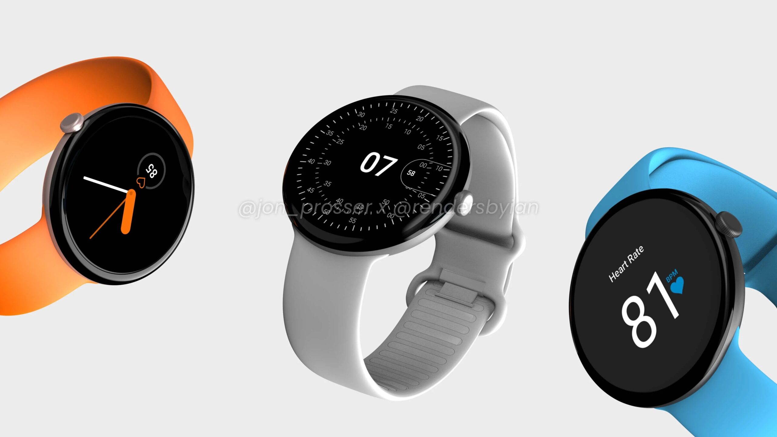 Sforum - Trang thông tin công nghệ mới nhất Google-Pixel-Watch-3D-renders-by-scaled Google Pixel Watch với thiết kế ấn tượng, nhiều tính năng hấp dẫn vừa lộ tên mã, chuẩn bị ra mắt 