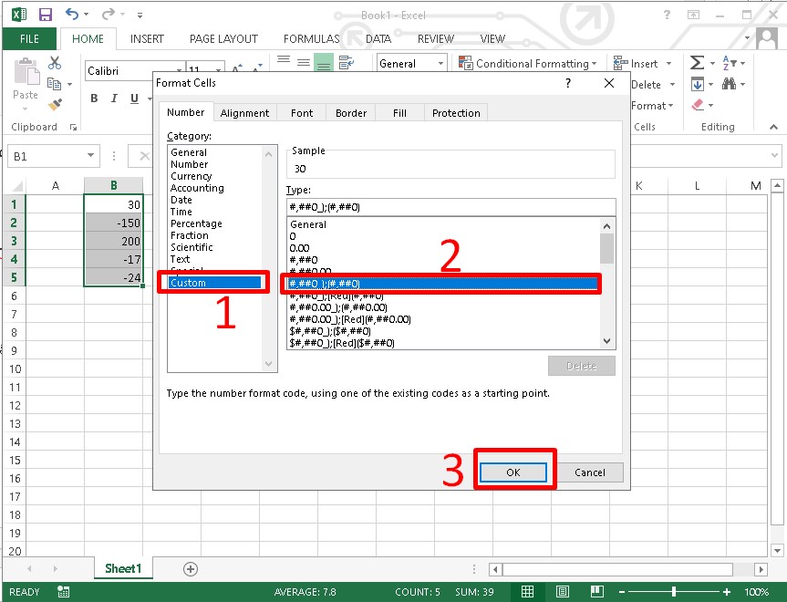 Sforum - Trang thông tin công nghệ mới nhất b2 Định dạng số trong Excel là gì? Những kiểu định dạng số trong Excel 