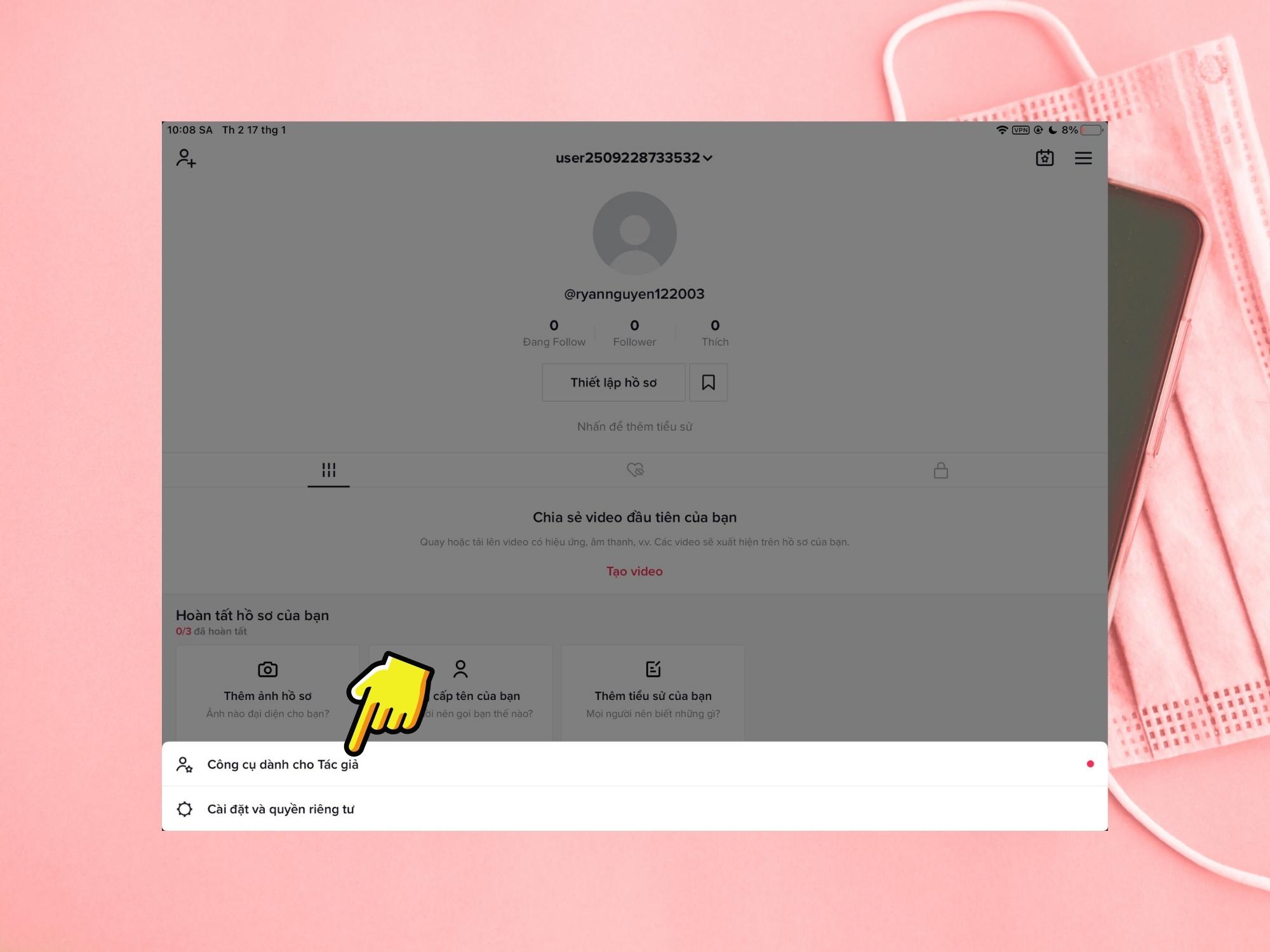 Cách bật kiếm tiền trên TikTok với các tài khoản đủ điều kiện - Bước 12
