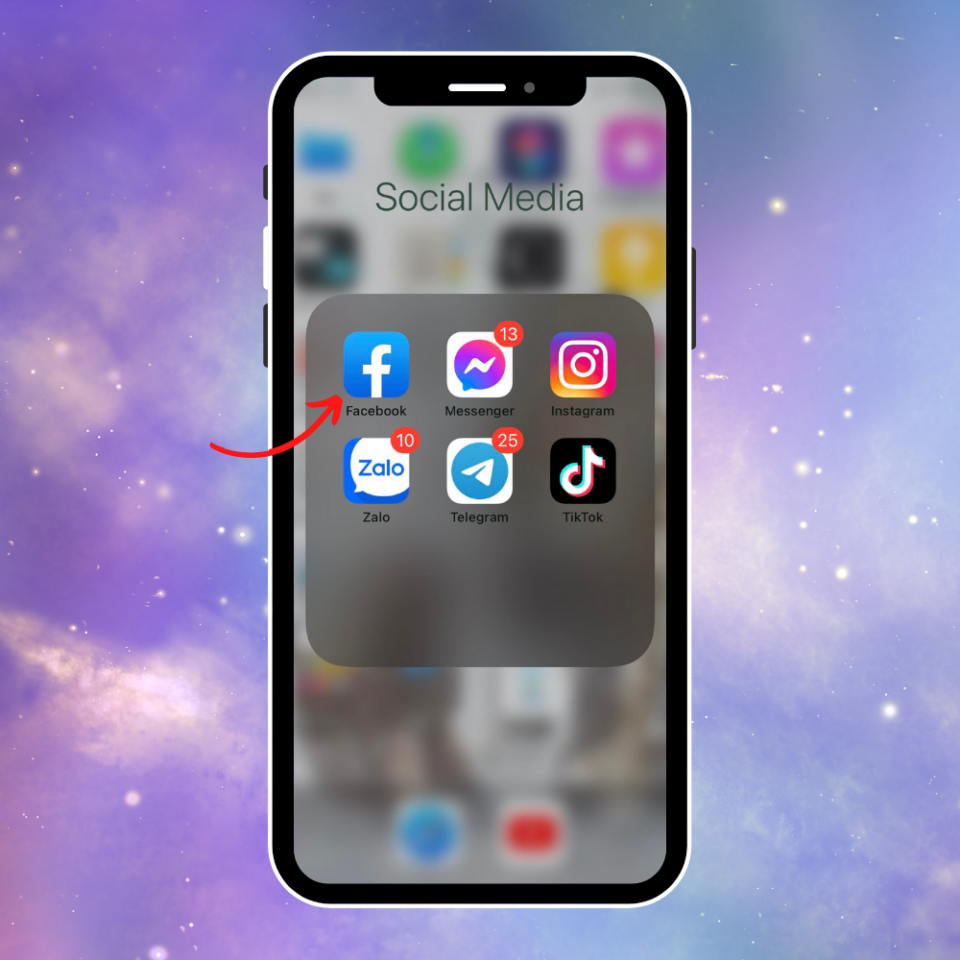 Facebook cũng hỗ trợ trong việc lấy lại Wifi - Bước 1 