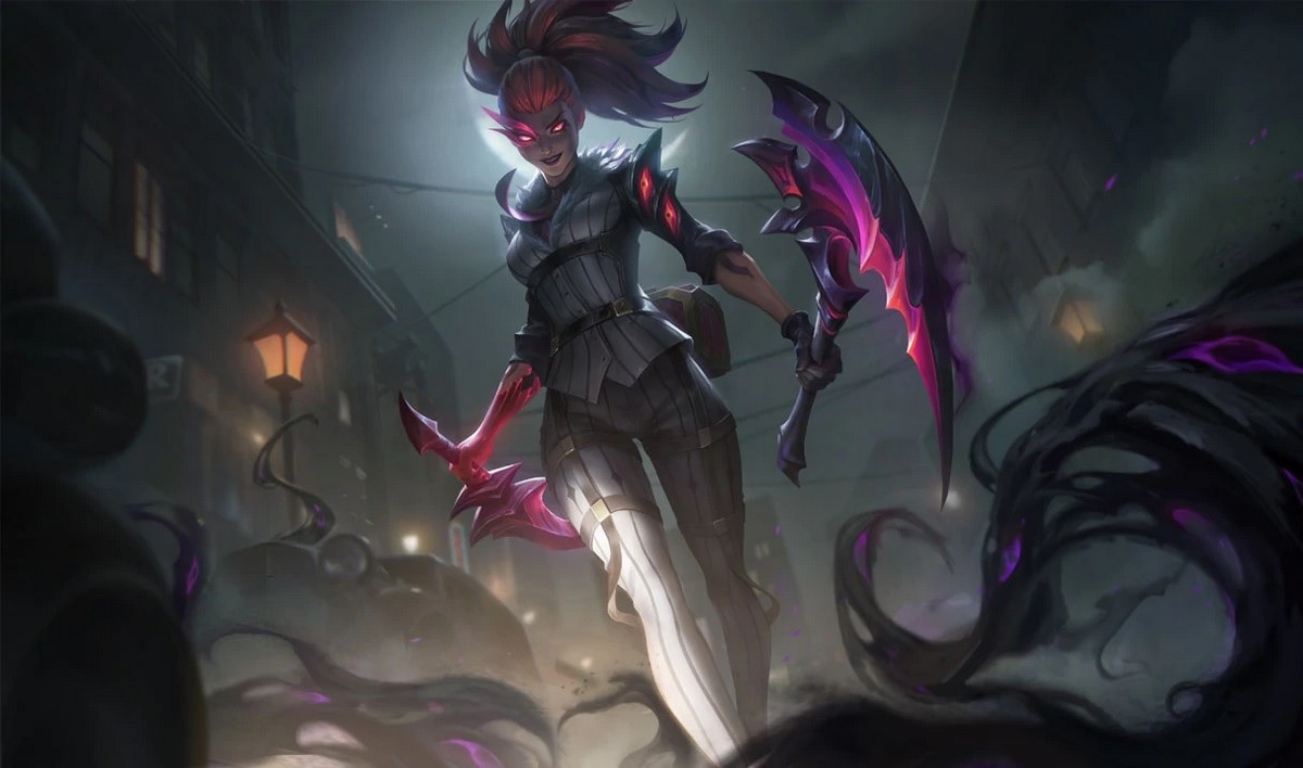 LMHT: Khám phá lối chơi Akali Gia Tốc Hóa Cuồng cực hot tại rank Hàn