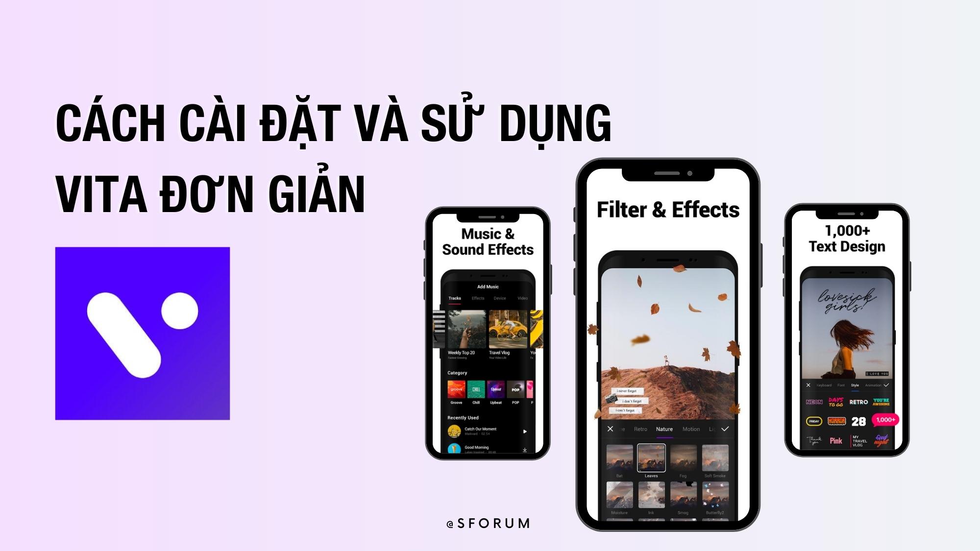 Sforum - Trang thông tin công nghệ mới nhất vita-1-1 VITA là gì? Hướng dẫn cài đặt và chỉnh sửa Video chuyên nghiệp với VITA App 