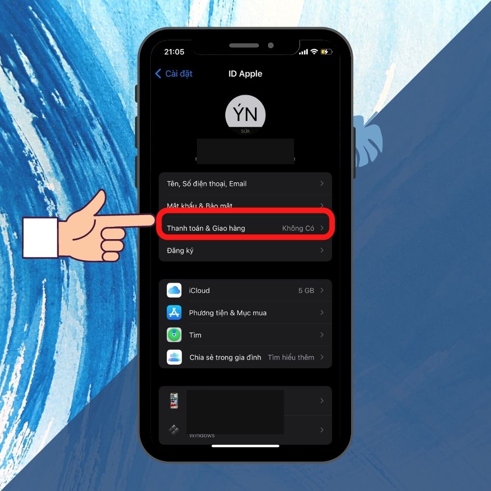 Thông tin thanh toán của Apple ID phải được cập nhật đủ bước 3
