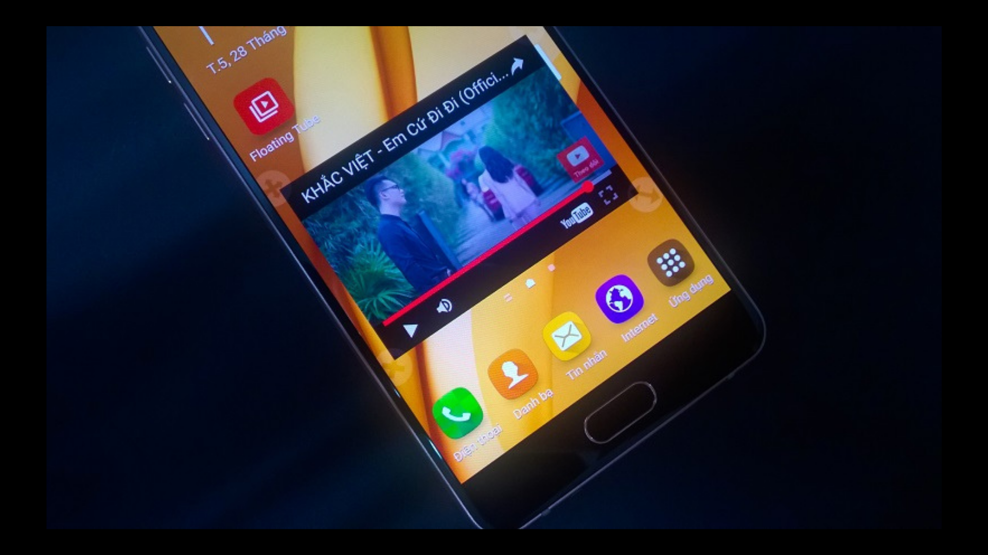 Sử dụng các app hỗ trợ miễn phí - Float Tube