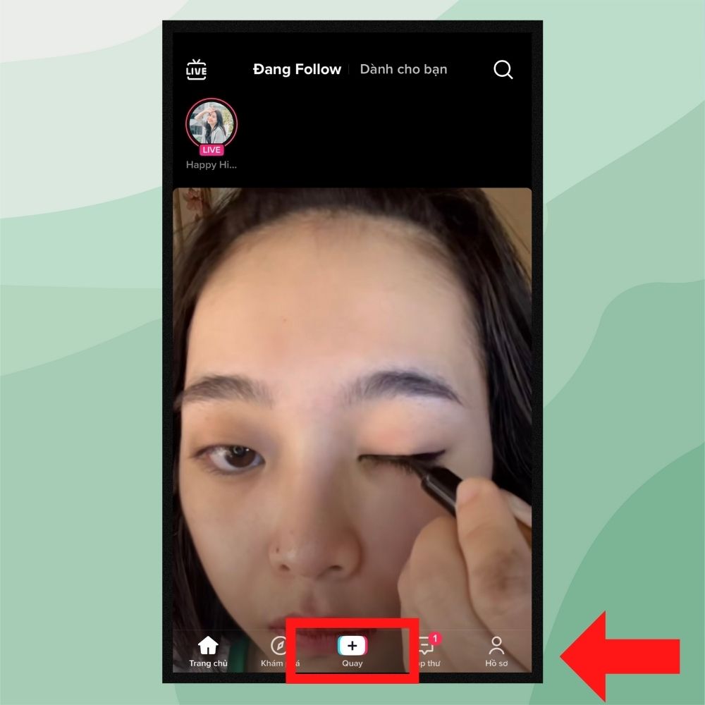 Quay Tiktok bằng Filter Instagram bước 4