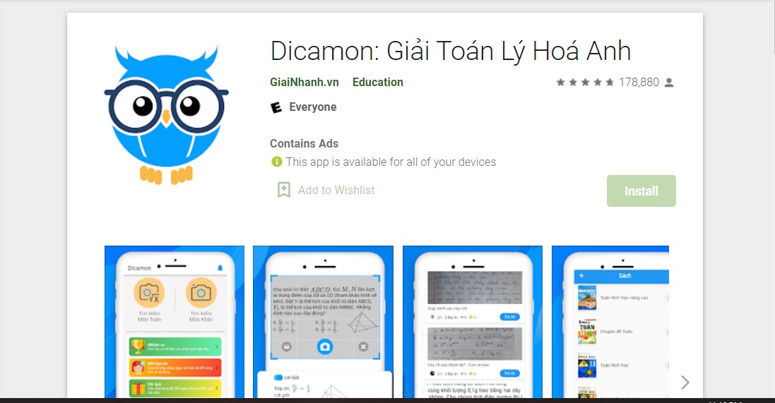 App Dicamon là gì?