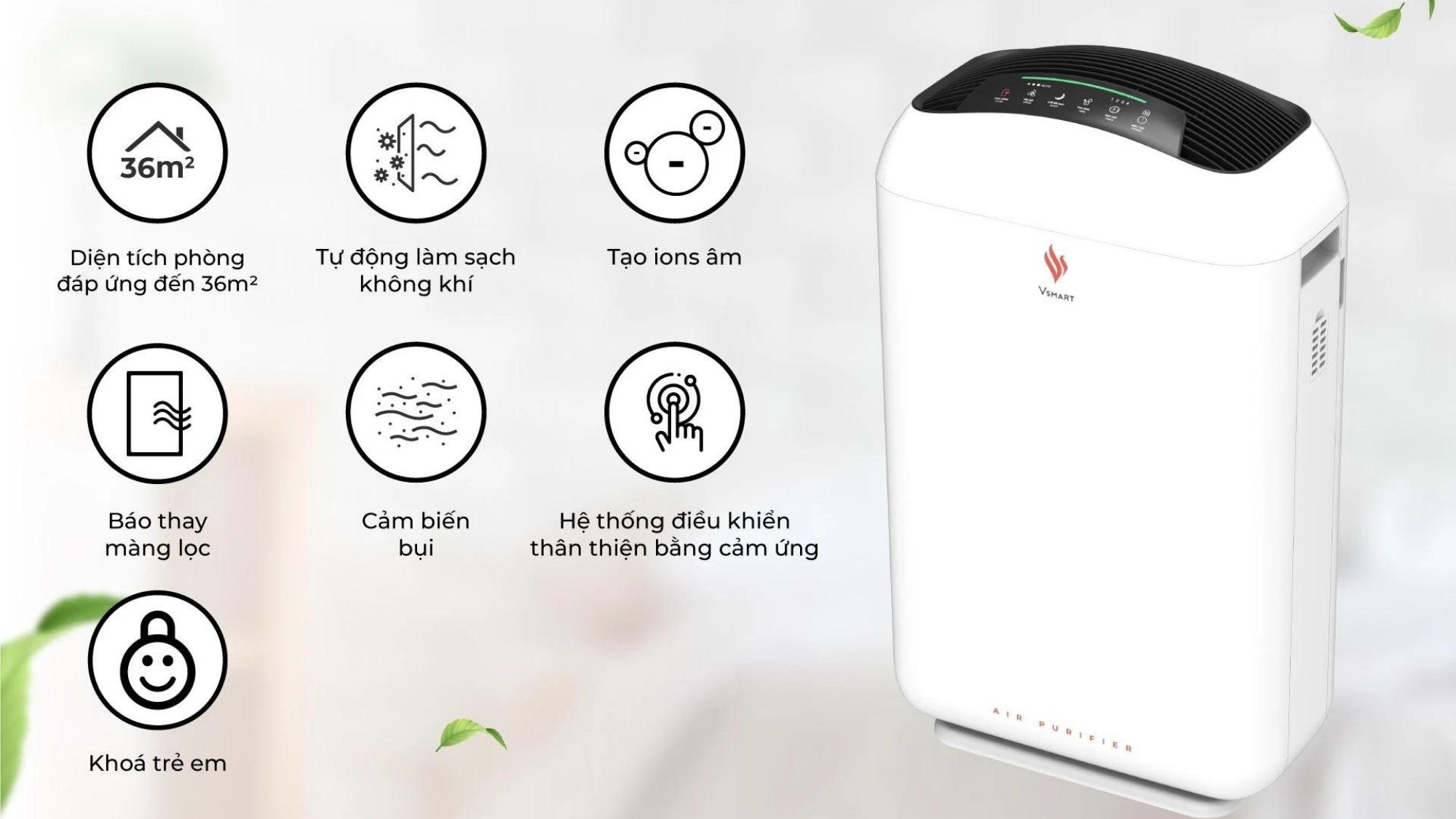 Máy lọc không khí Vsmart 30la5300