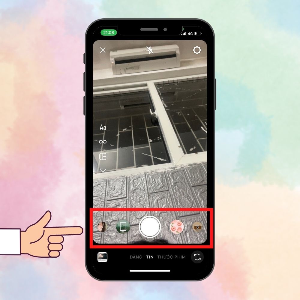 Cách tải filter trên Instagram bước 2
