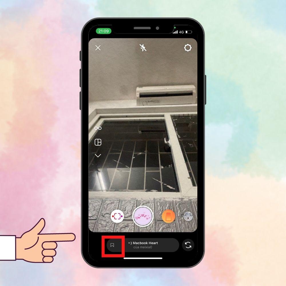 Cách tải filter trên Instagram bước 6