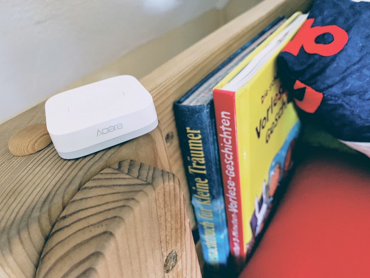 Thiết kế của nút bấm thông minh Aqara Wireless Mini Switch