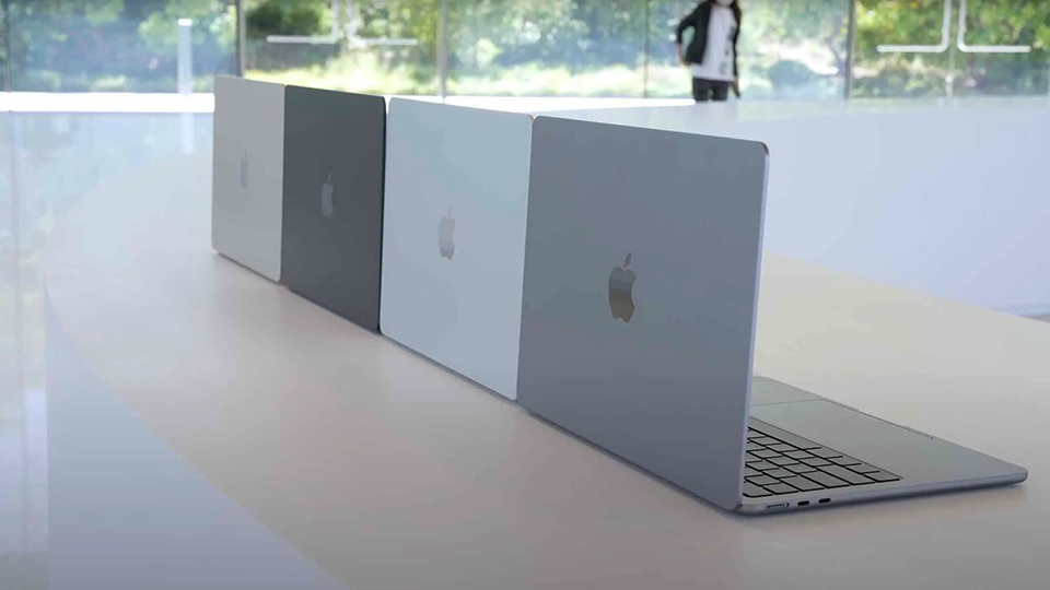 MacBook Air M2 với thiết kế mới đầy màu sắc trẻ trung