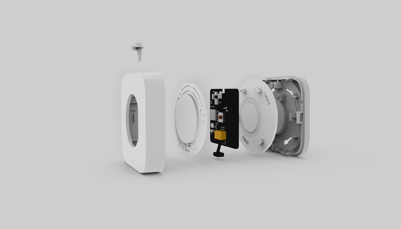 Thiết kế của nút bấm thông minh Aqara Wireless Mini Switch