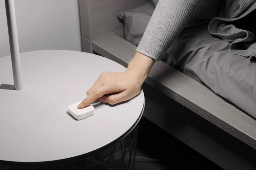 Thiết kế của nút bấm thông minh Aqara Wireless Mini Switch