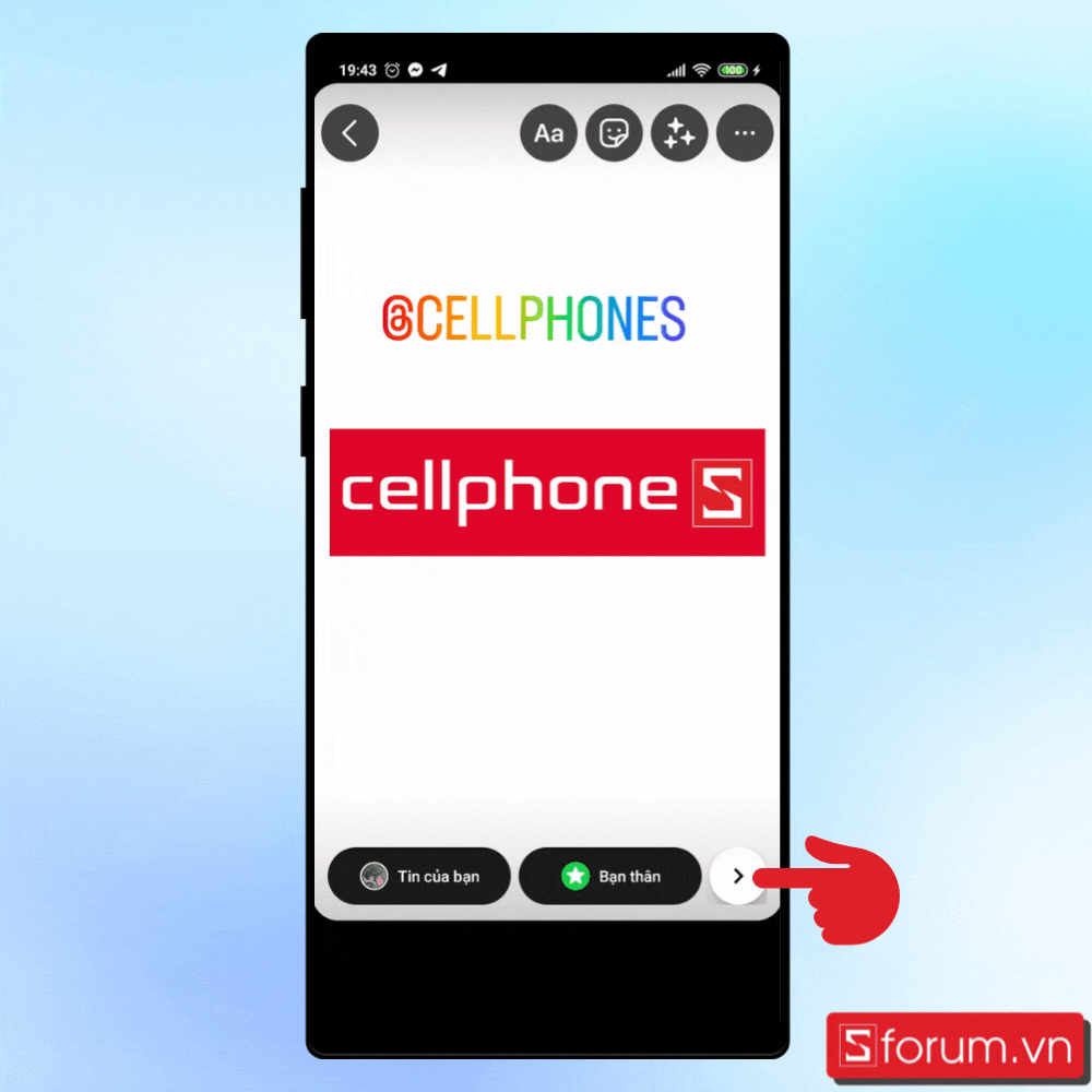 Cách sử dụng sticker trên Instagram - Bước 