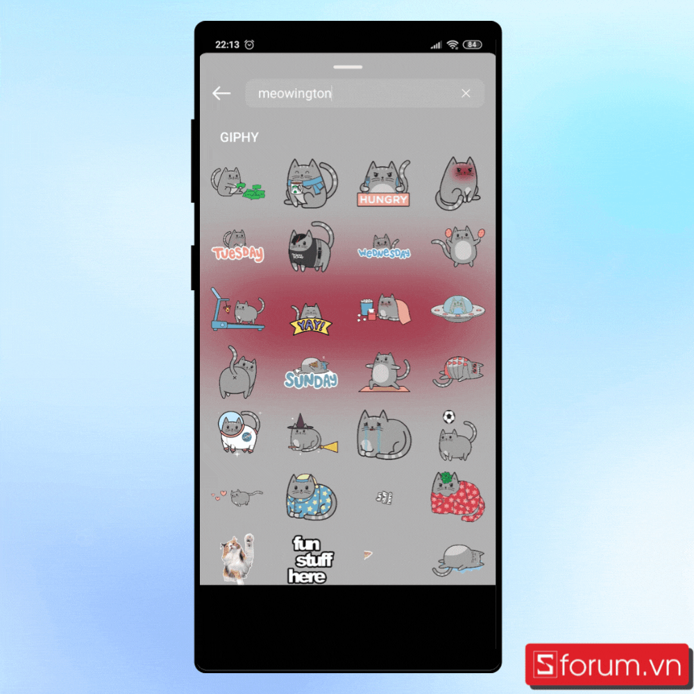 Sticker về động vật đáng yêu