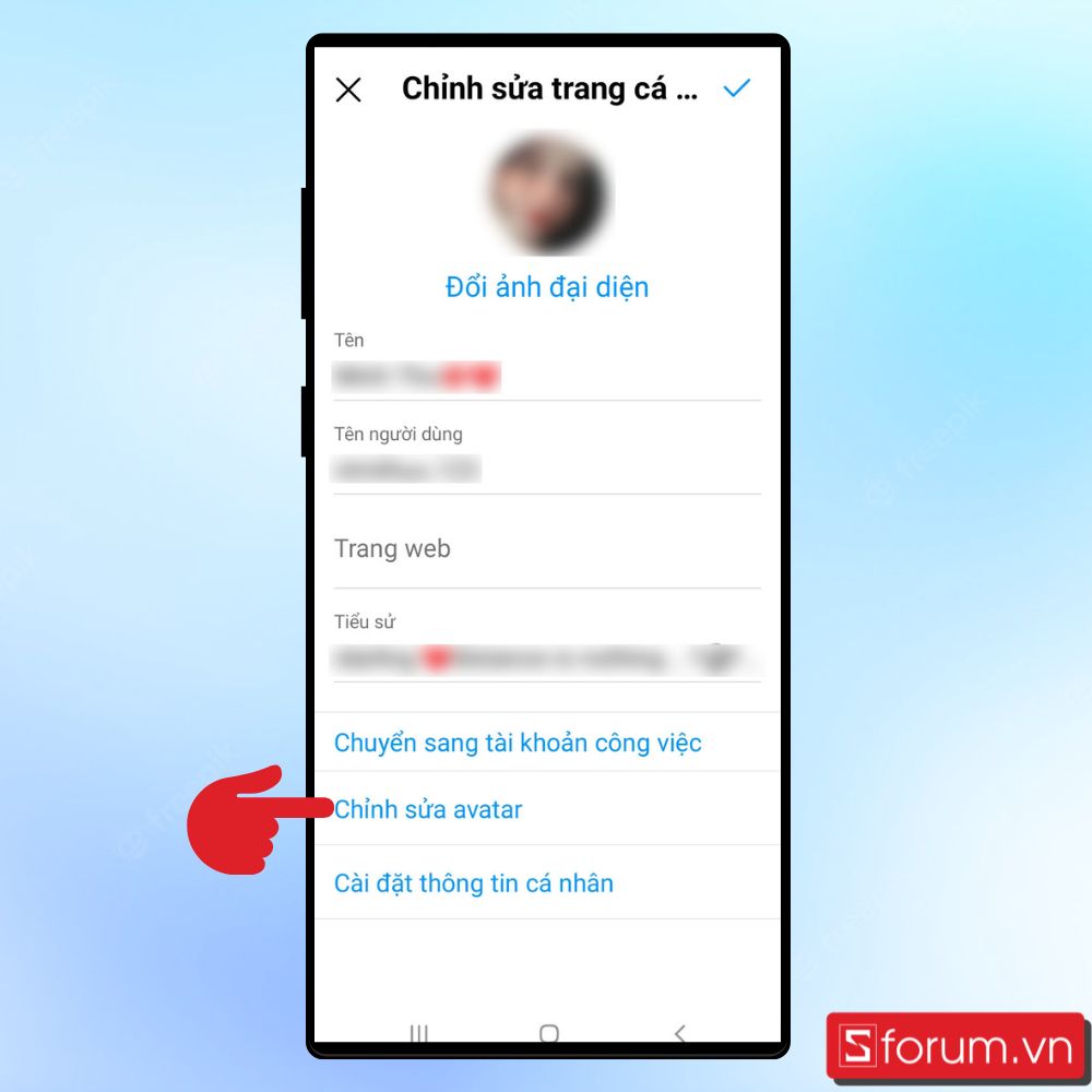 Hướng dẫn cách tạo avatar 3D trên Instagram cực đơn giản - bước 6