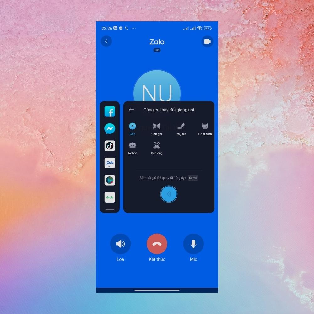 Hướng dẫn cách thay đổi giọng nói trên Zalo Xiaomi đơn giản 5