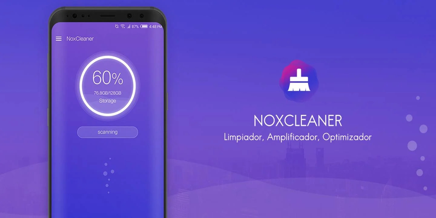 Xóa Cache bằng ứng dụng - Nox Cleaner