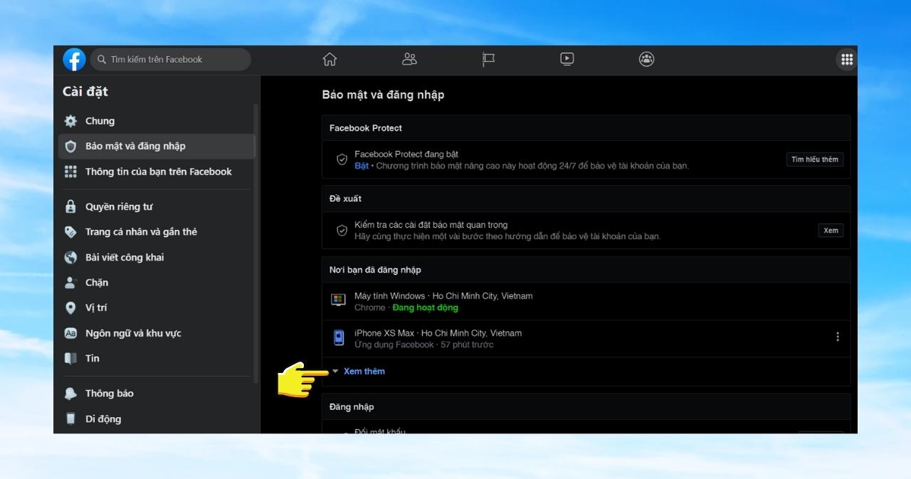 Gỡ tài khoản Messenger trên máy tính - Bước 3
