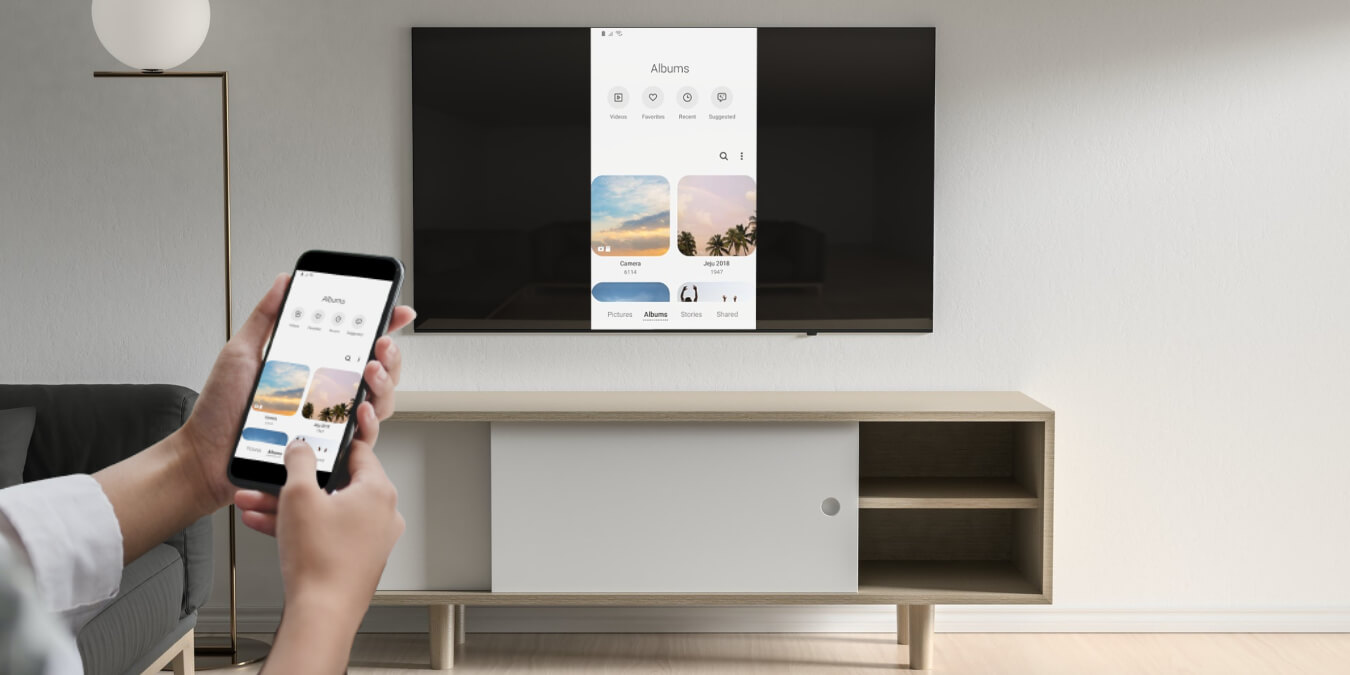Cách kết nối điện thoại với tivi TCL qua DLNA