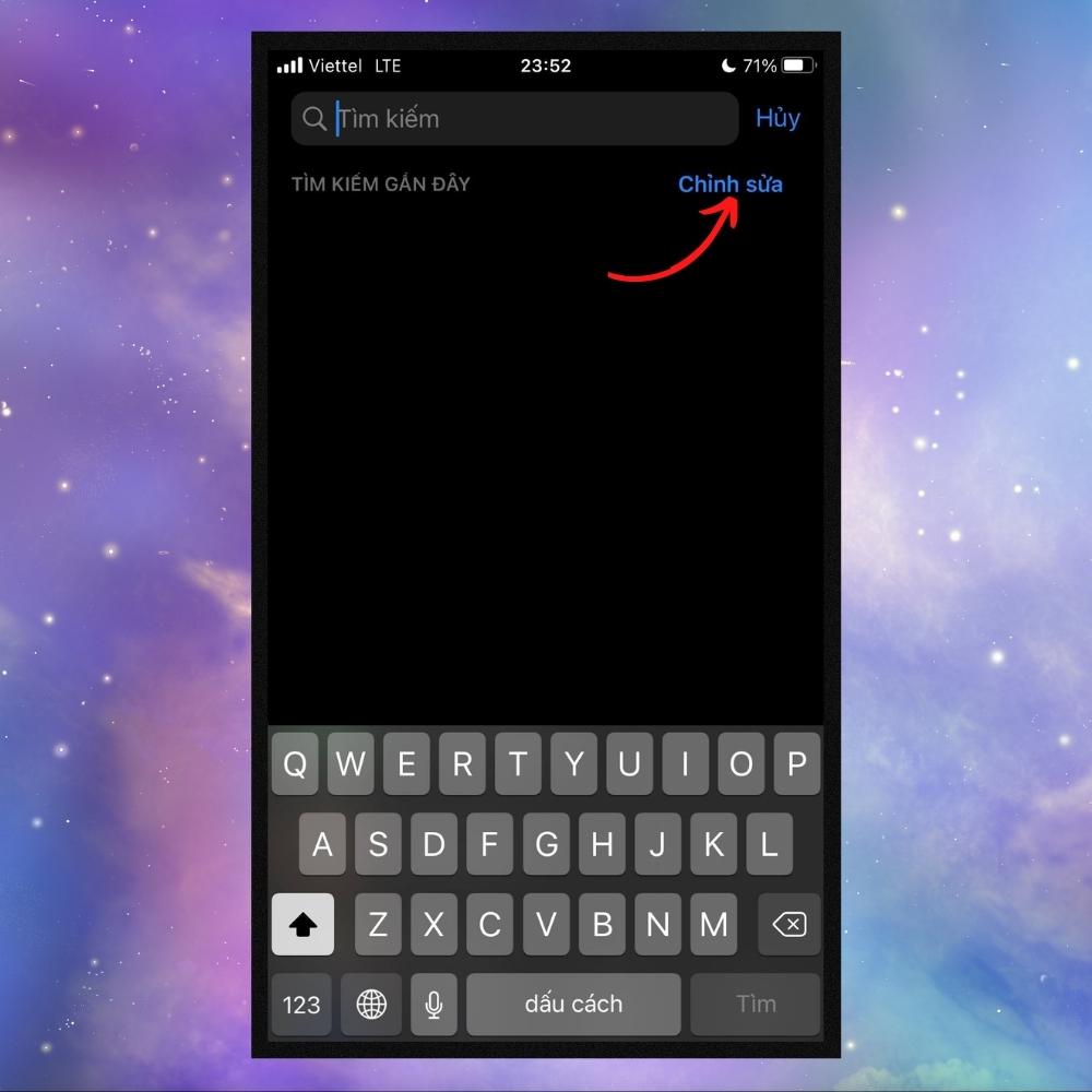 Cách xóa người lạ trên thanh tìm kiếm Messenger - Bước 2 