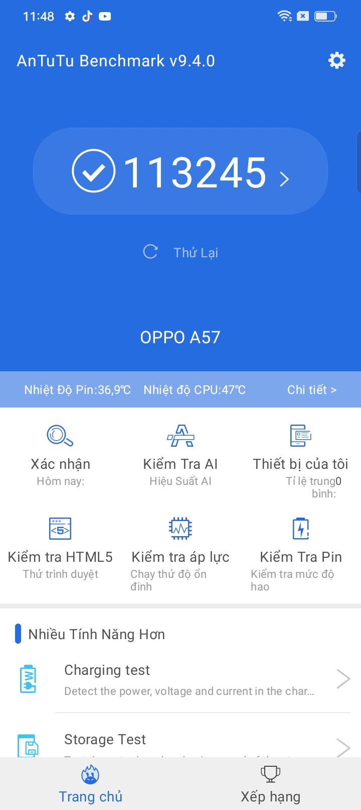 Antutu OPPO A57