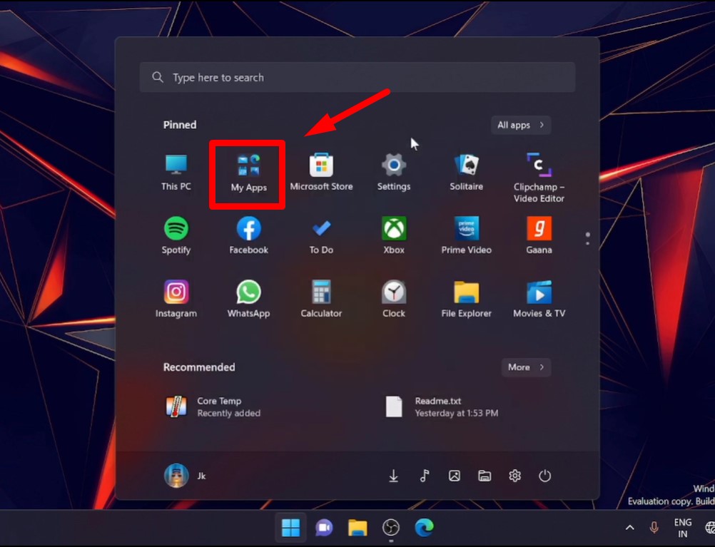 Hướng dẫn cách xóa hoặc loại bỏ thư mục đã tạo ra Start Menu bước 1