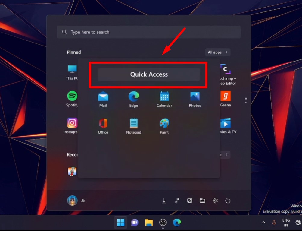 Cách đổi tên thư mục trên Start Menu bước 2