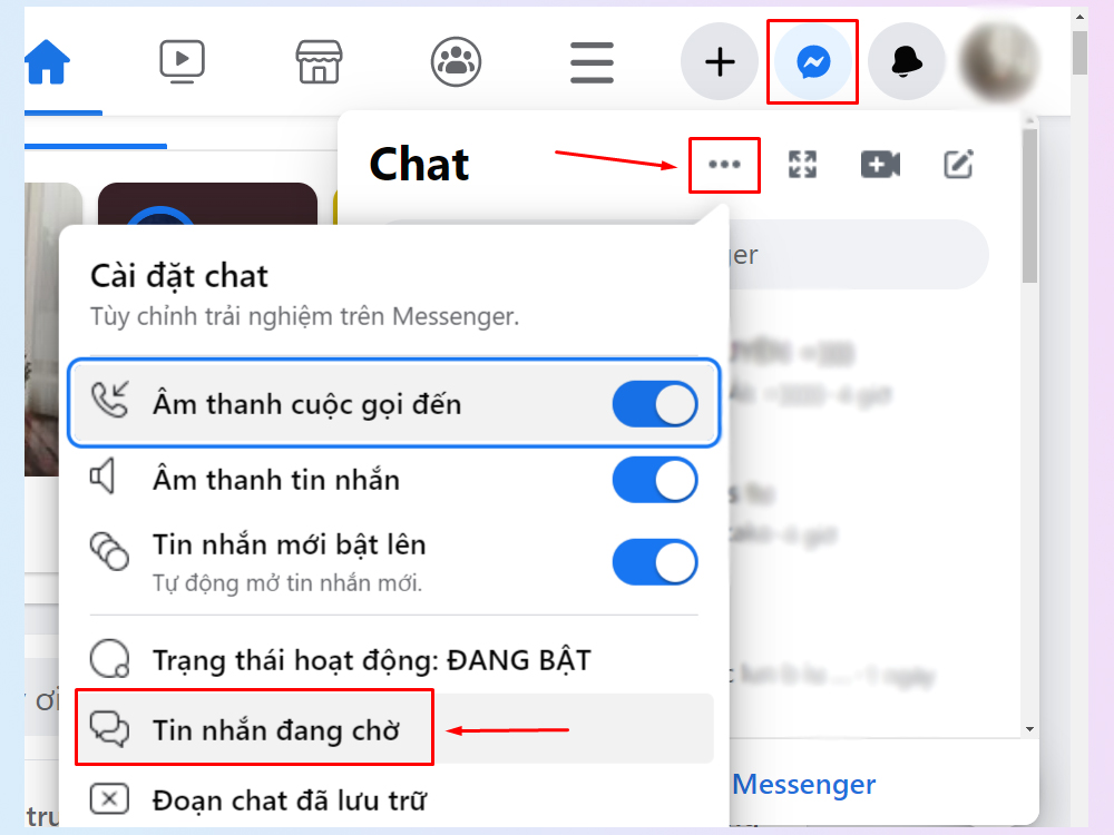 Spam tin nhắn trên Facebook