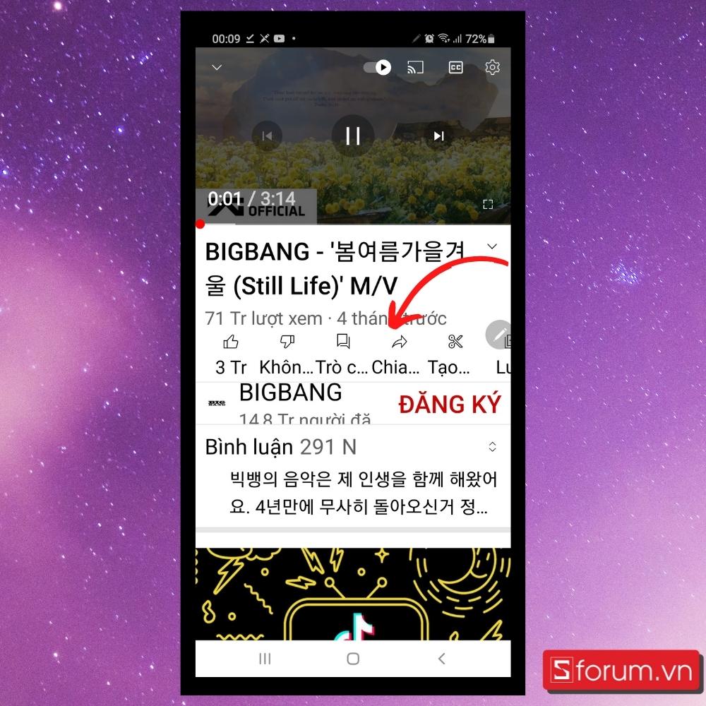 Cách chuyển nhạc Youtube sang Capcut- Bước 1 