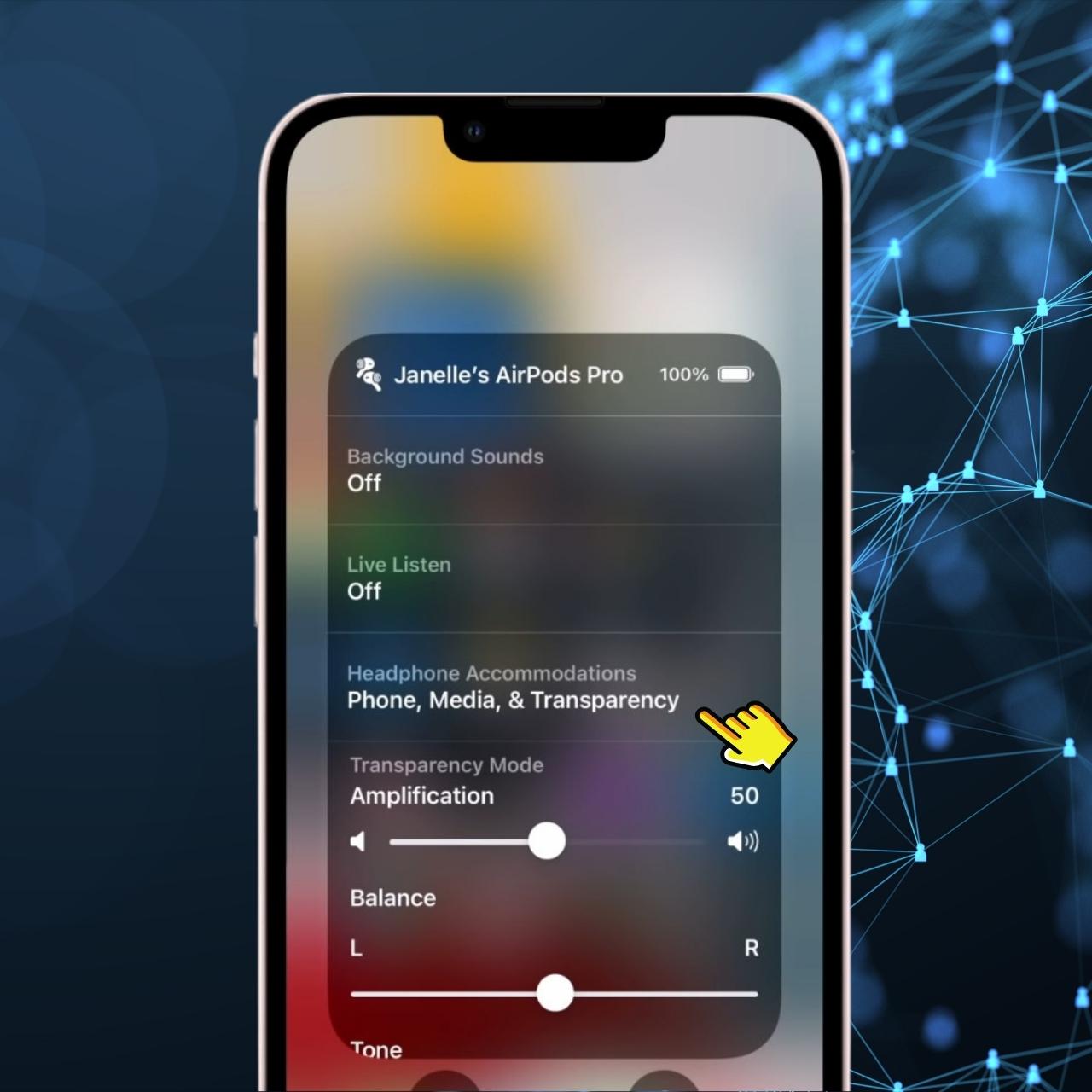 Hướng dẫn cài đặt tăng cường hội thoại Airpods Pro trên iPhone đơn giản, nhanh chóng - Bước 5