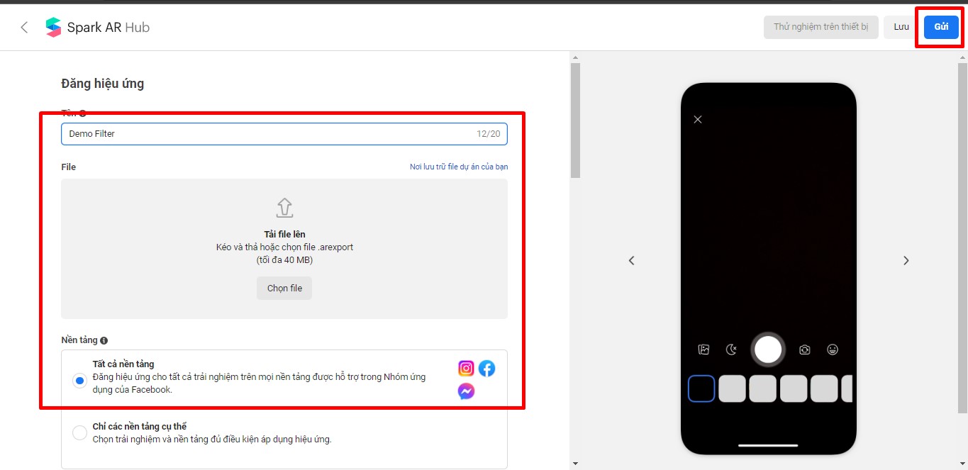 Cách tạo filter trên Instagram bằng Spark AR Studio 18