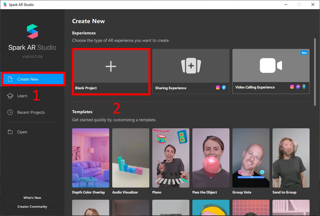 Cách tạo filter trên Instagram bằng Spark AR Studio 2