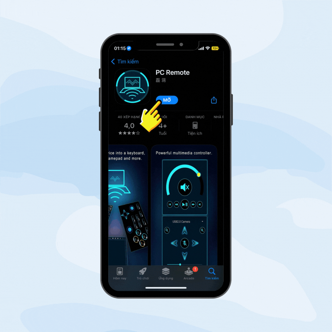PC Remote - Bước 2