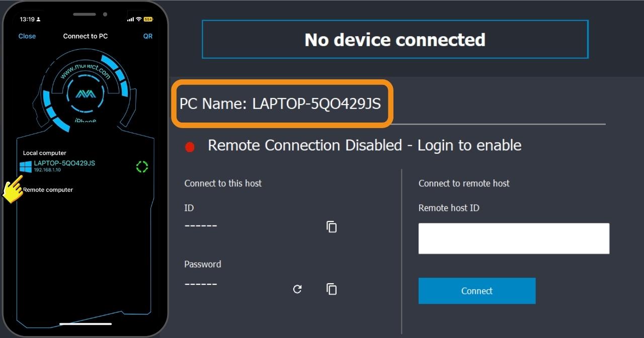 PC Remote - Bước 3