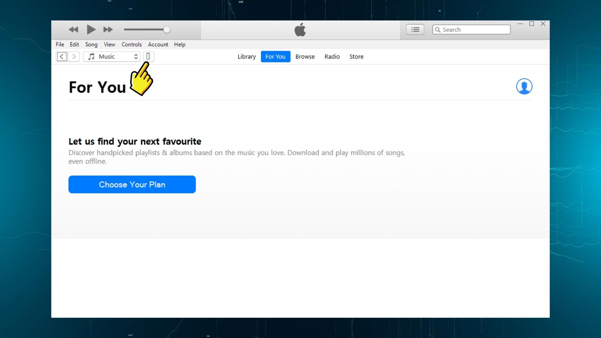 Restore máy bằng iTunes - Bước 1