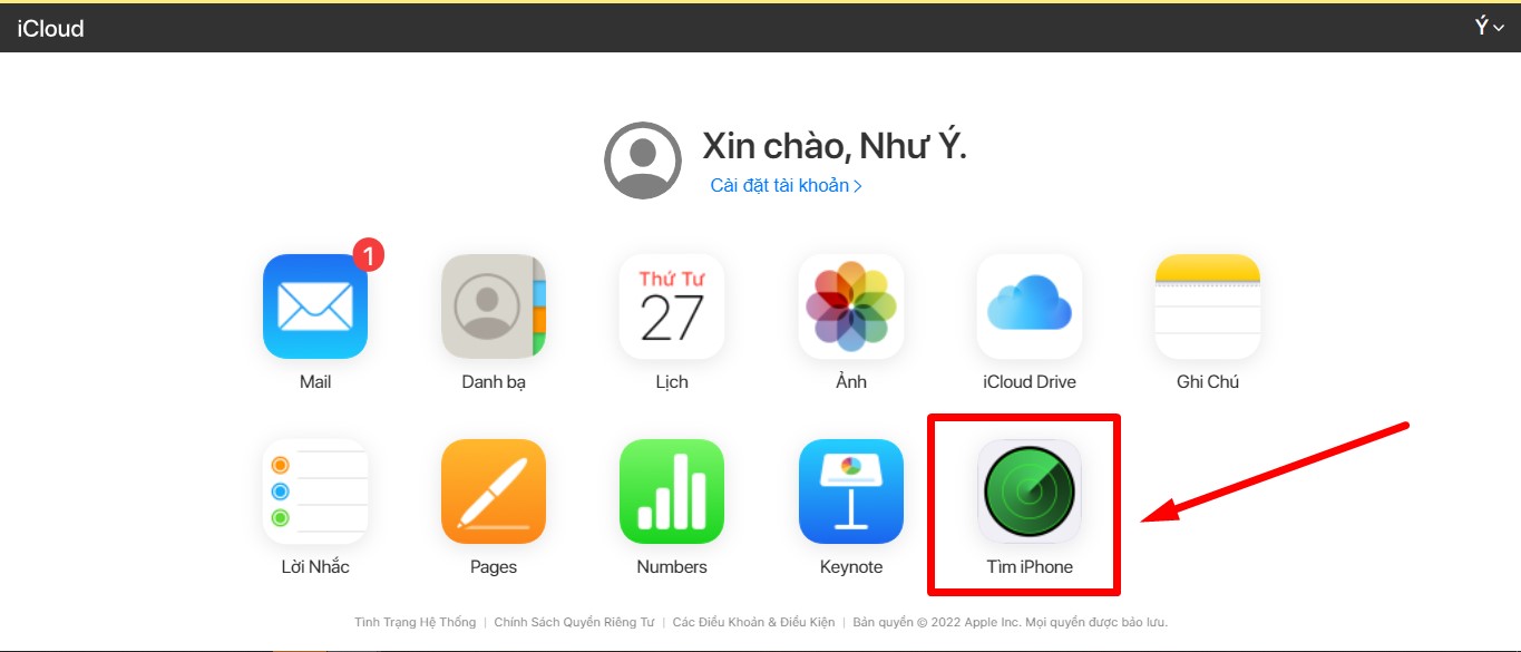 Cách tìm iP bị mất khi thiết bị đang bật 2