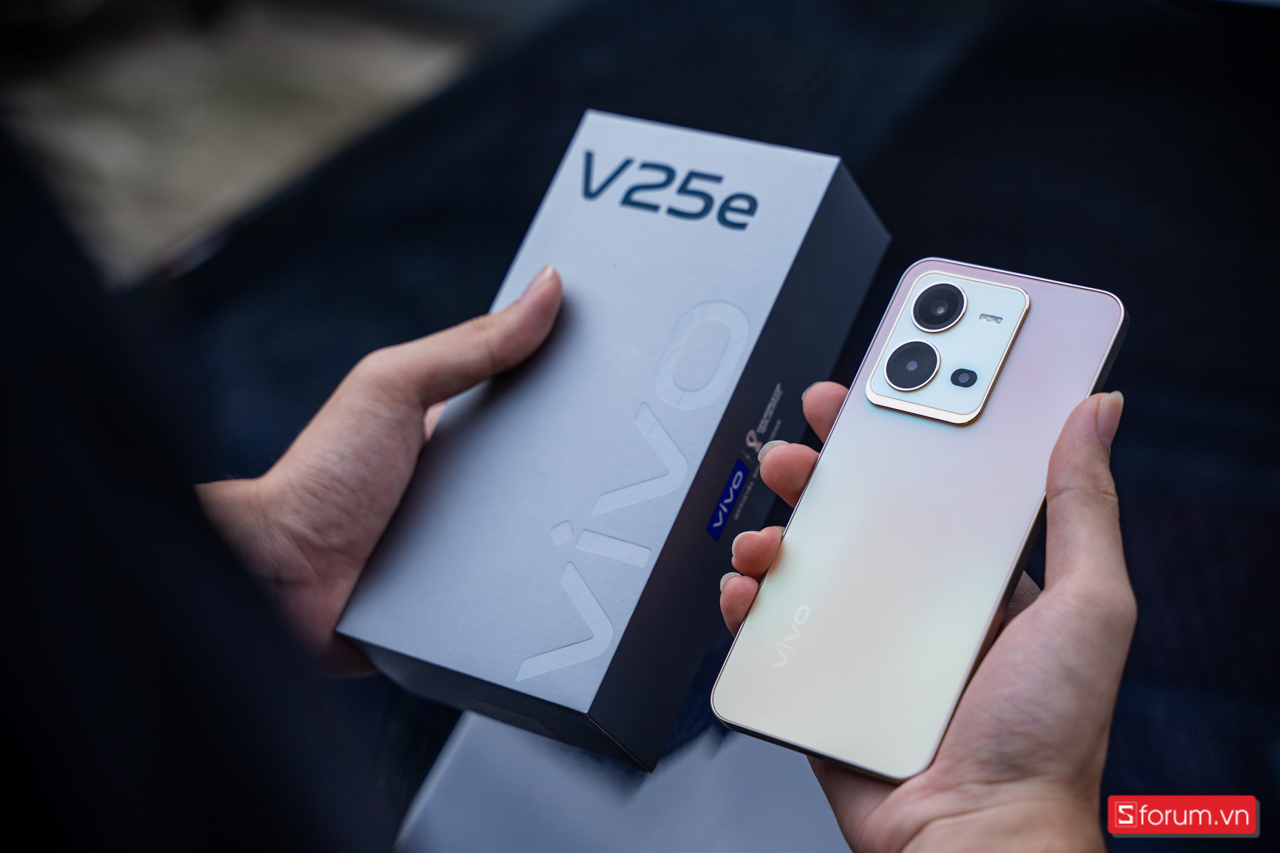 vivo V25e có thiết kế bắt mắt