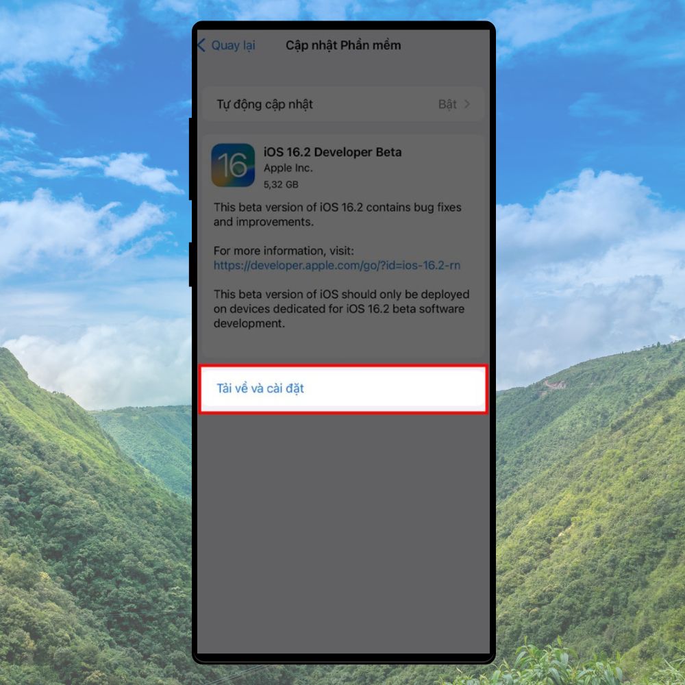 Cách cập nhật iOS 16.2 Beta 1 - Hình 6
