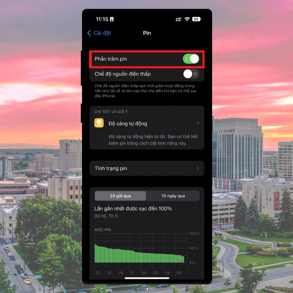 Cách hiển thị phần trăm pin trên iOS 16 - Hình 3