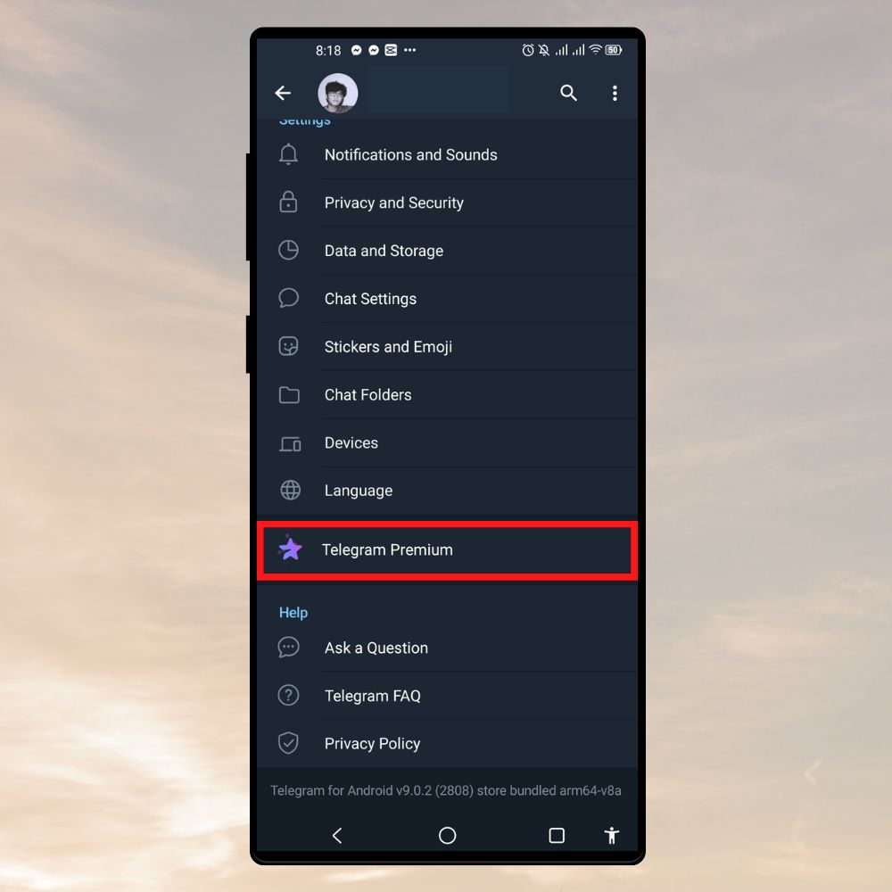 Cách nâng cấp lên Telegram Premium - bước 6