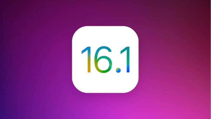 Cập nhật iOS 16.1 RC