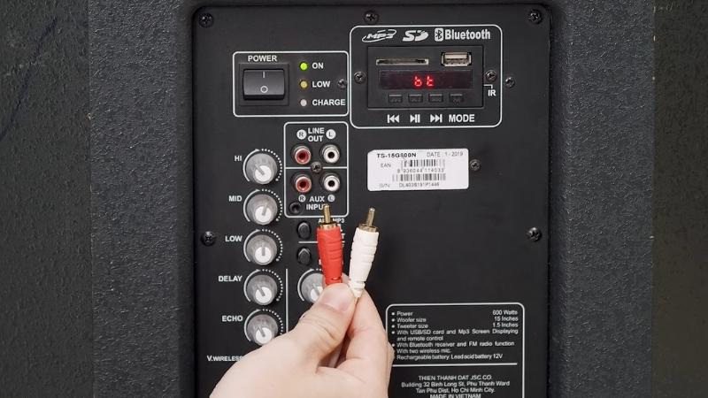 Kết nối có dây - Bước 1