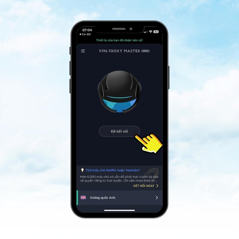 Sử dụng VPN - Bước 3