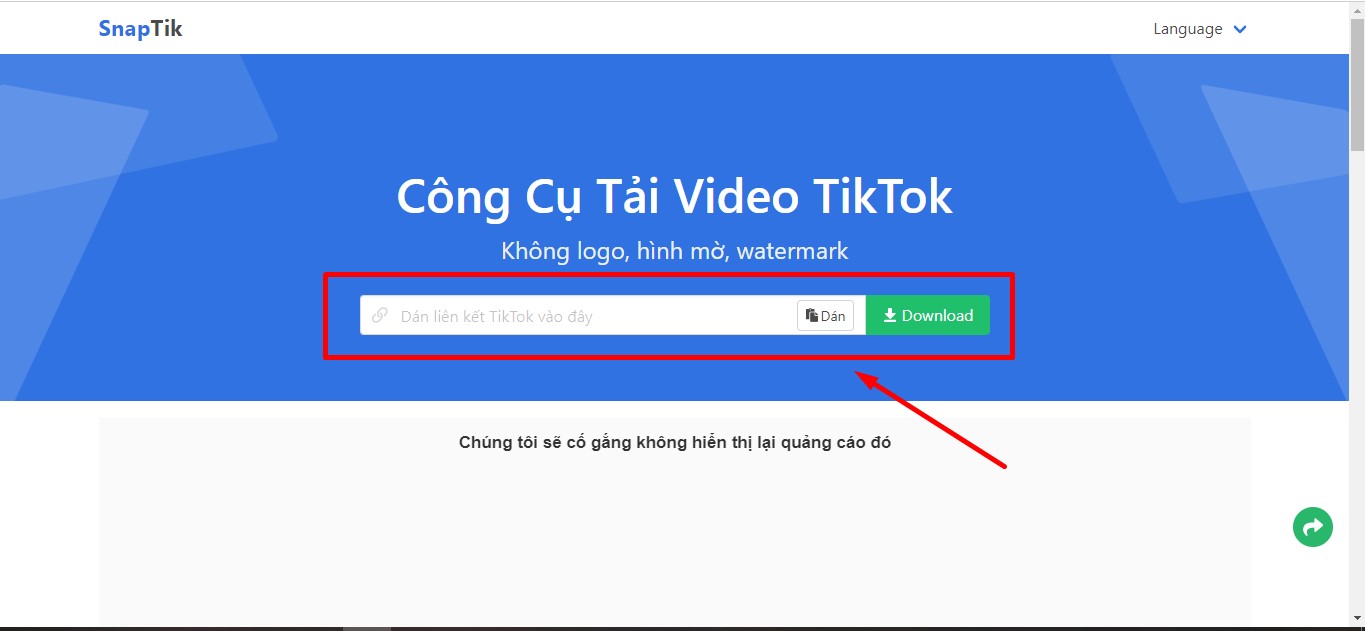 Cách tải video TikTok không có ID trên PC 2