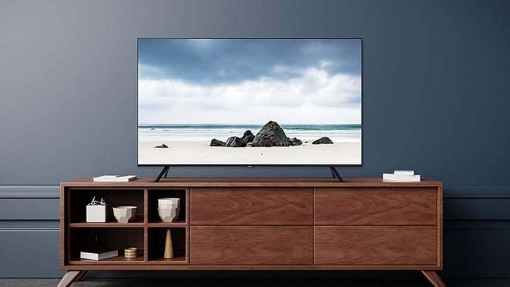 Smart Tivi Samsung Crystal UHD 4K 55 inch UA55AU8000KXXV