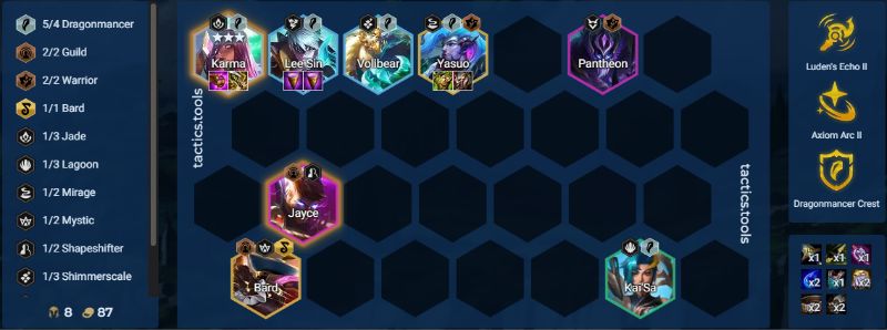 cuối trận karma reroll