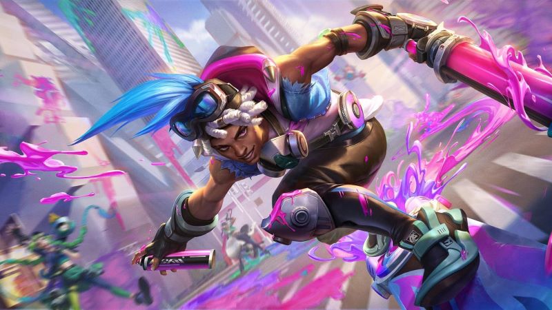 skin LMHT Tốc Chiến Ekko Chromatic Vandal