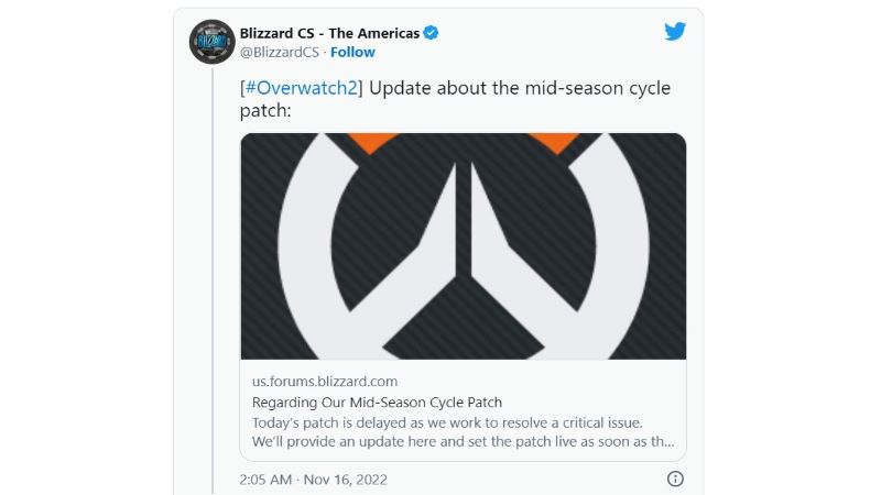 cập nhật Overwatch 2 mid-season