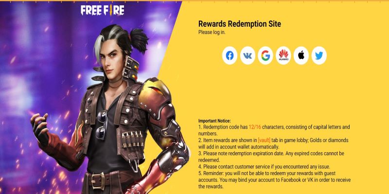 hướng dẫn nhập code Free Firee đổi quà thưởng free